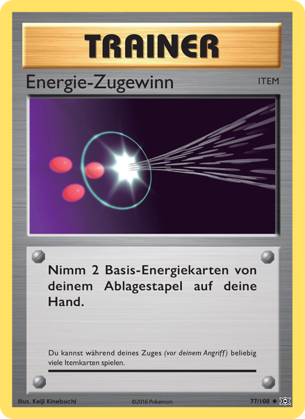 Energie-Zugewinn
