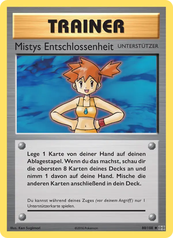 Mistys Entschlossenheit card image