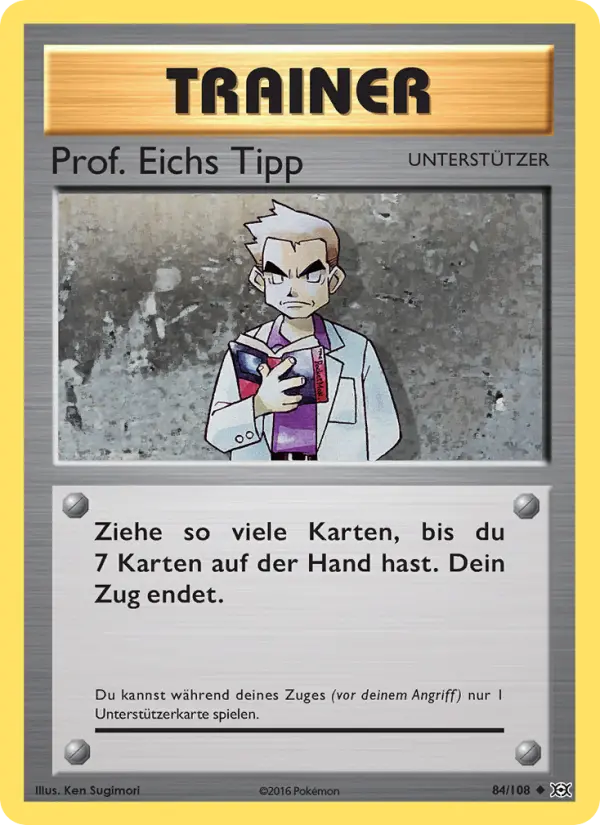 Prof. Eichs Tipp card image