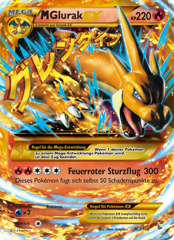 M-Glurak EX card image