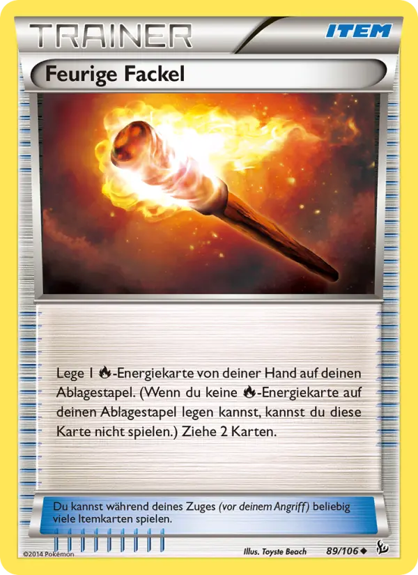 Feurige Fackel card image