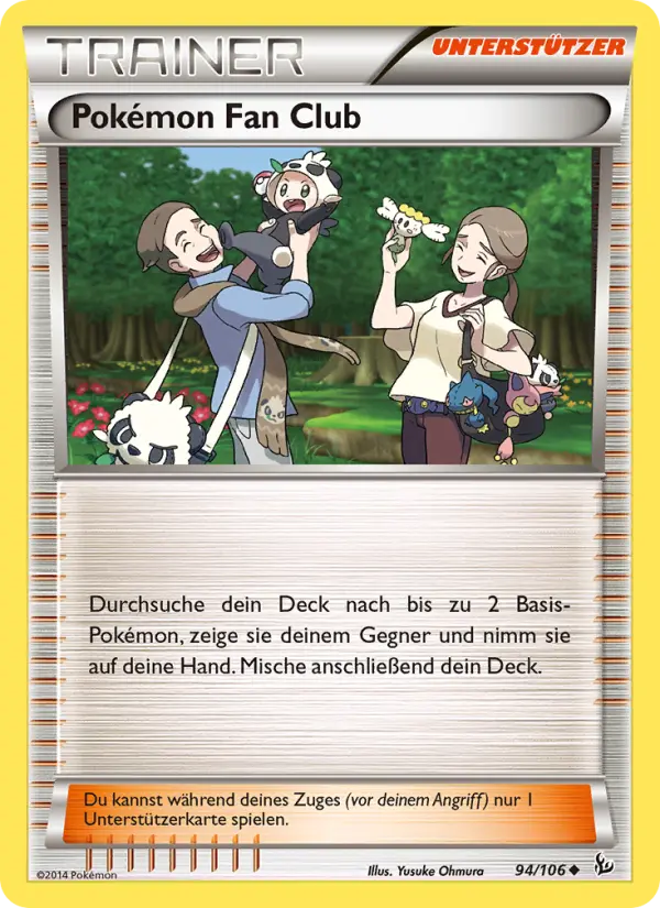 Pokémon Fan Club card image