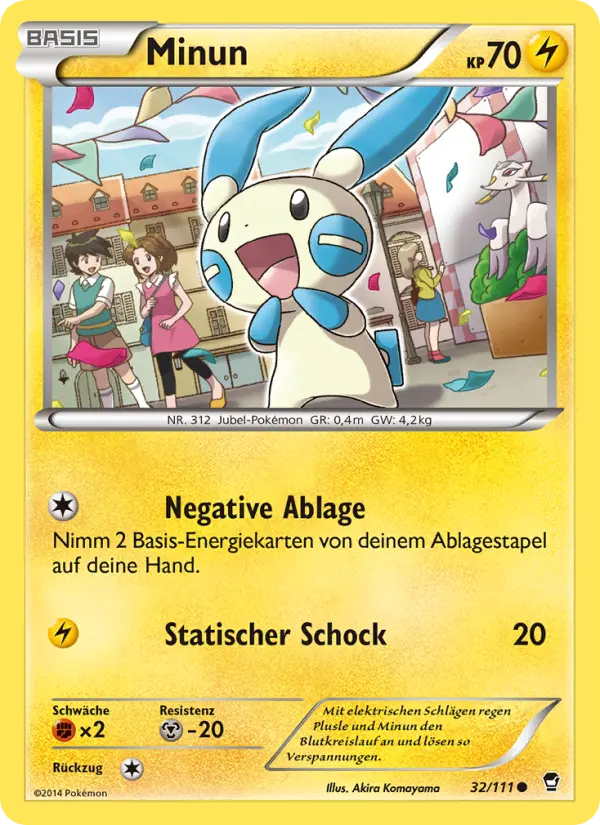 Minun card image