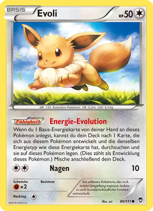 Evoli card image