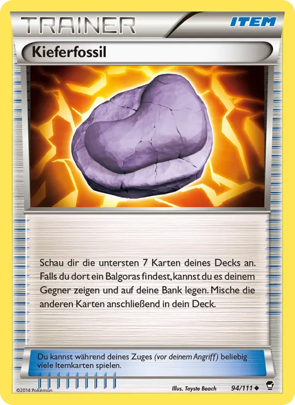 Kieferfossil card image