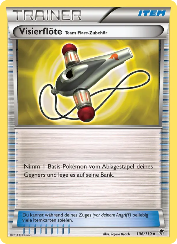 Visierflöte Team Flare-Zubehör card image