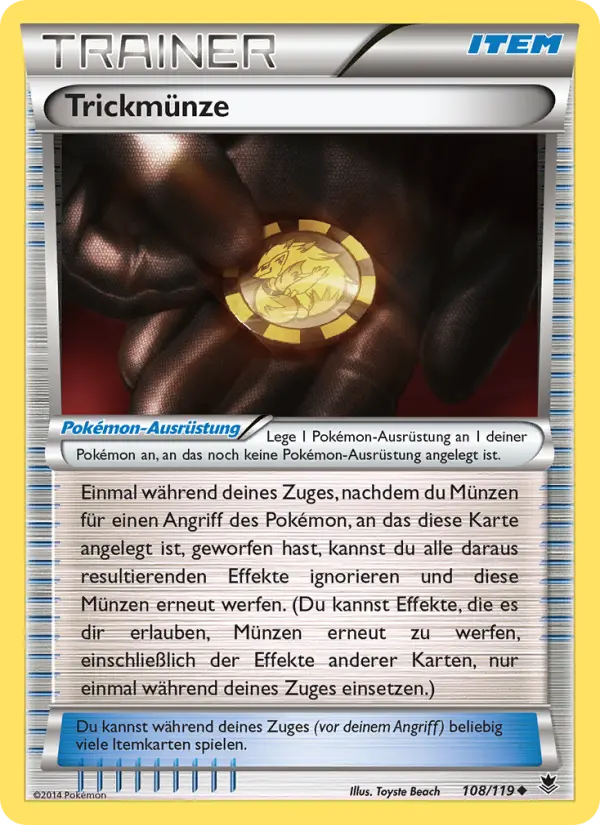 Trickmünze card image