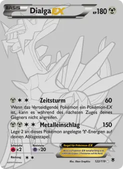 Dialga EX – Phantomkräfte Nr. 122