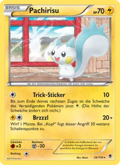 Pachirisu – Phantomkräfte Nr. 25