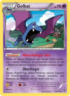 Golbat – Phantomkräfte Nr. 32
