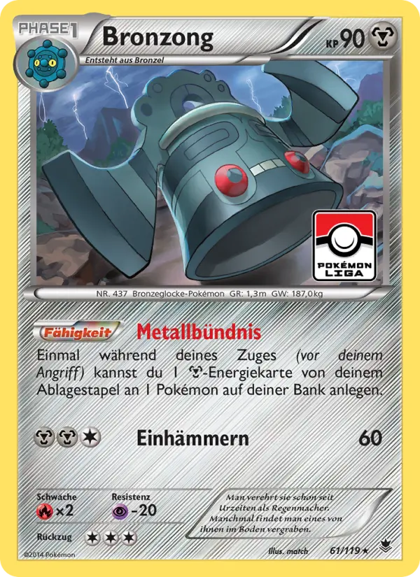 Bronzong card image