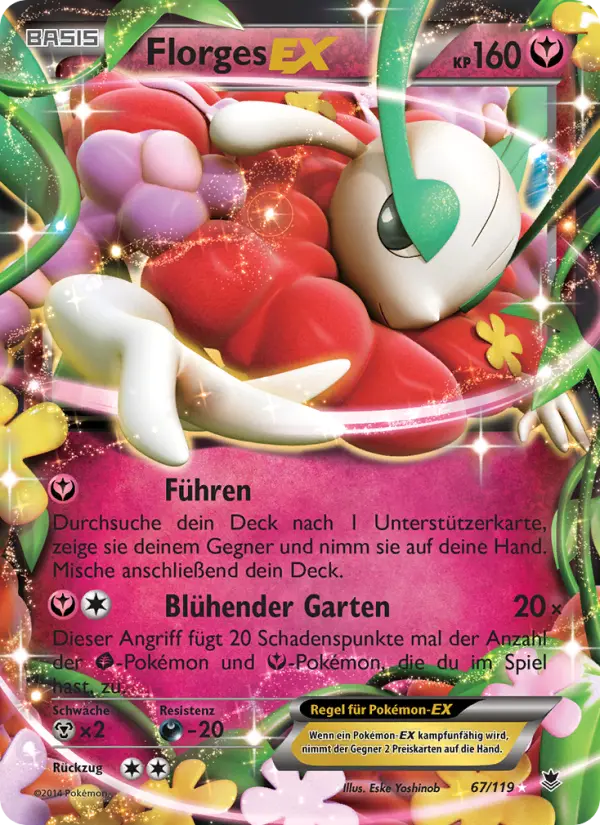 Florges EX card image