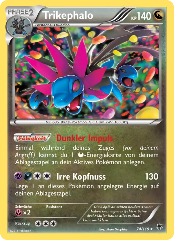 Trikephalo card image