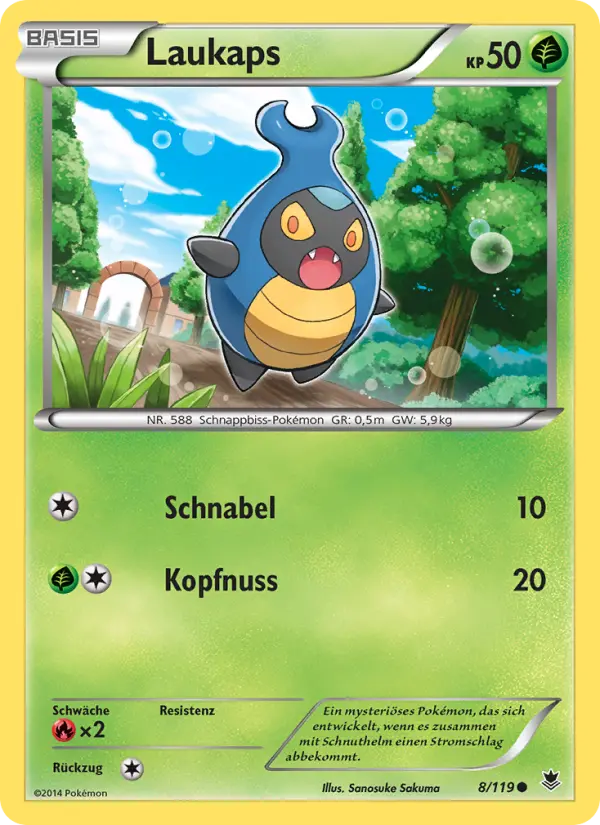 Laukaps card image