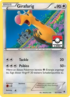 Girafarig – Phantomkräfte Nr. 82