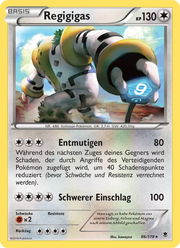 Regigigas card image