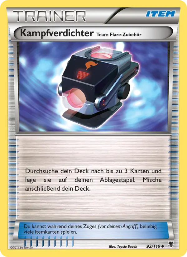 Kampfverdichter Team Flare-Zubehör card image