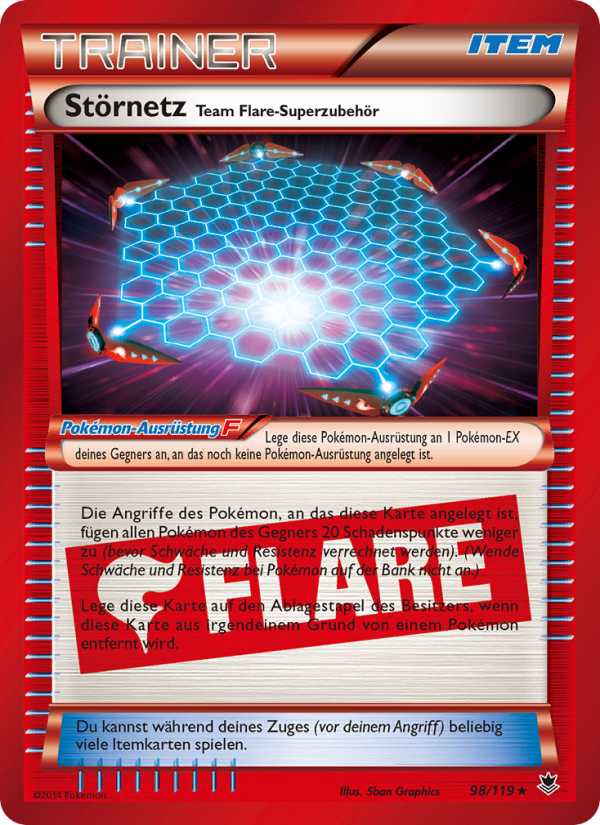 Störnetz Team Flare-Superzubehör