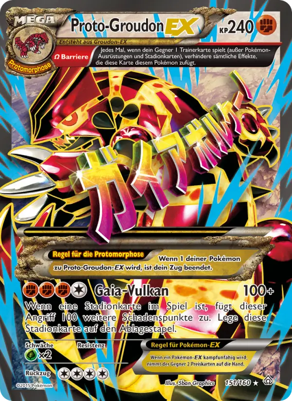 Proto-Groudon EX card image