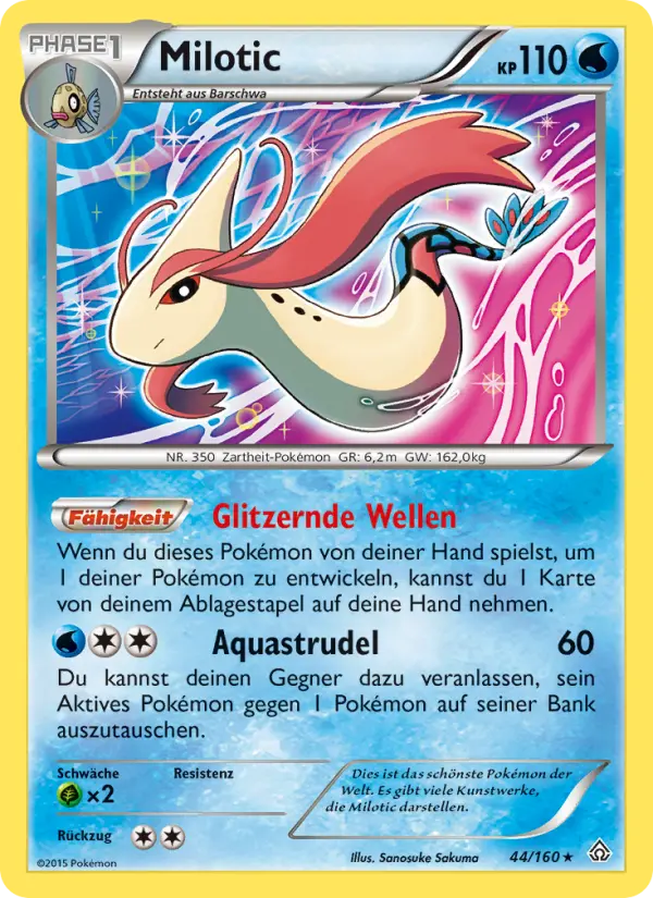 Milotic card image
