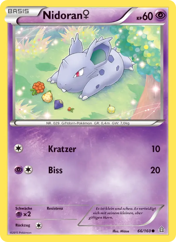 Nidoran♀ card image