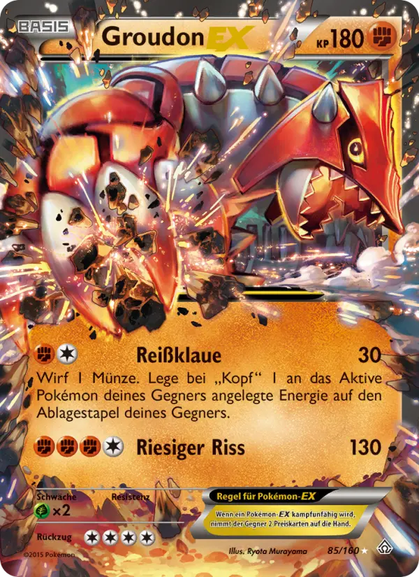 Groudon EX card image