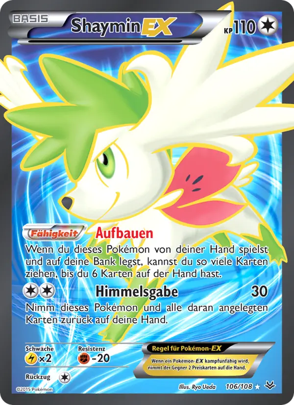 Shaymin EX card image