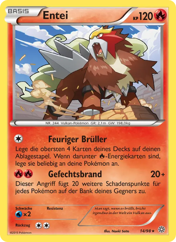 Entei card image