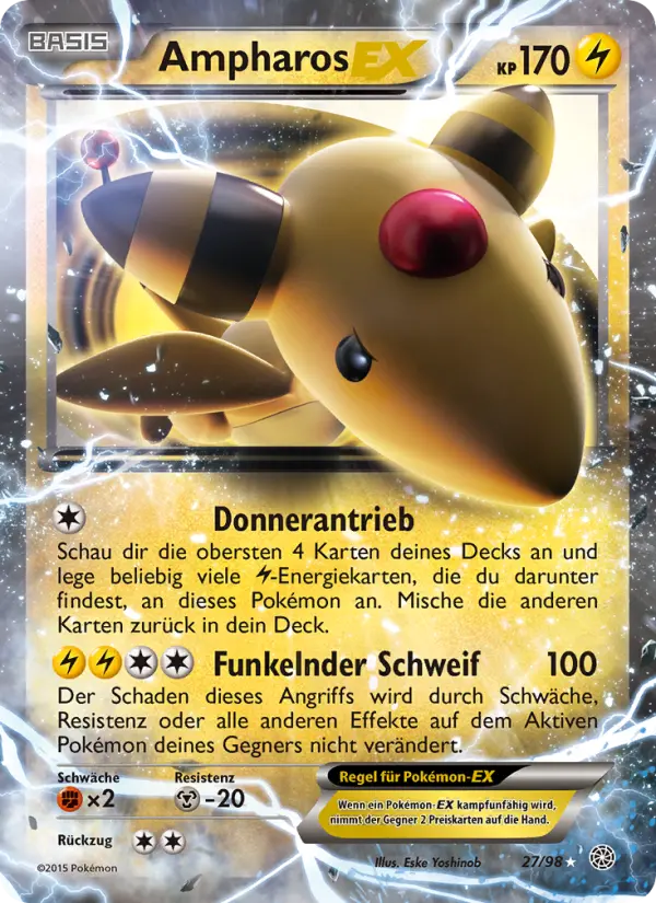 Ampharos EX card image
