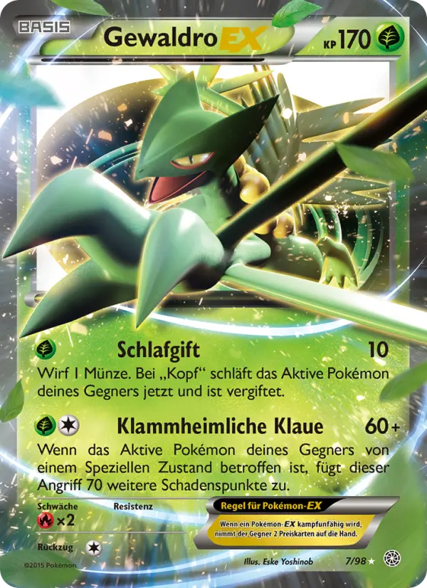 Gewaldro EX card image