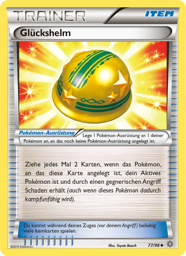 Glückshelm card image