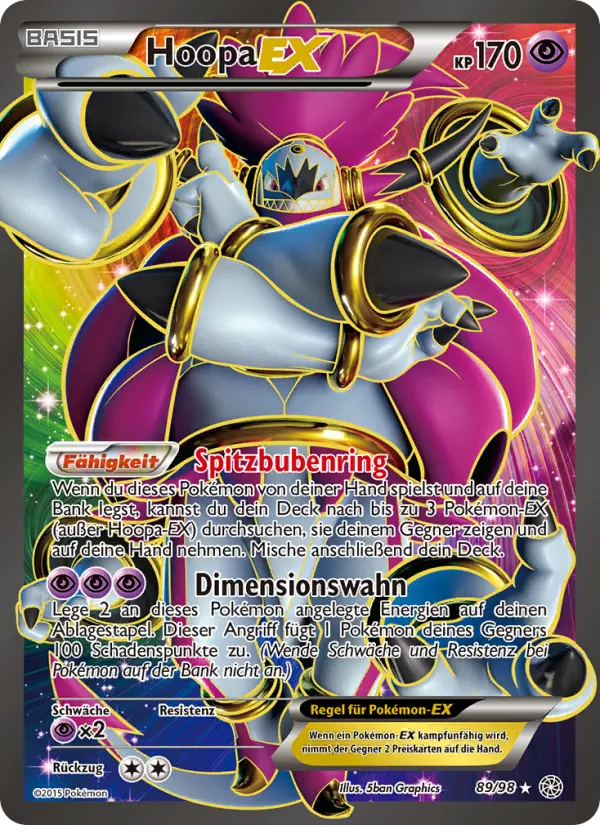 Hoopa EX card image