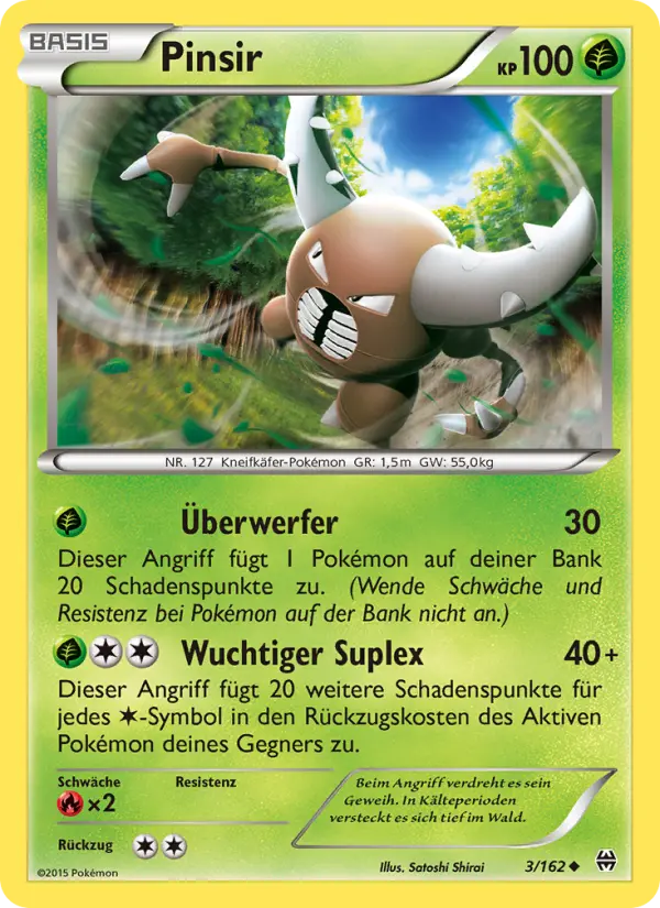 Pinsir card image