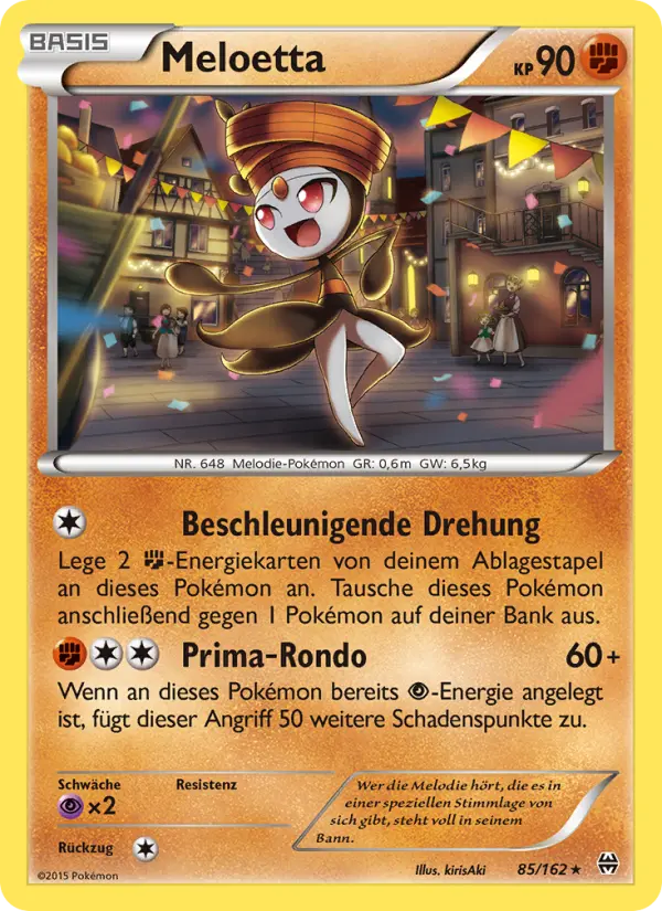 Meloetta card image