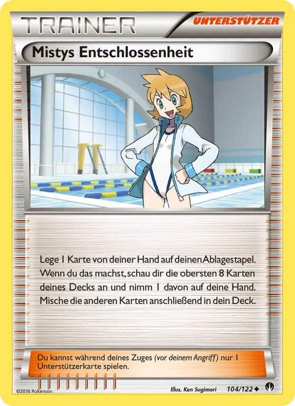 Mistys Entschlossenheit card image