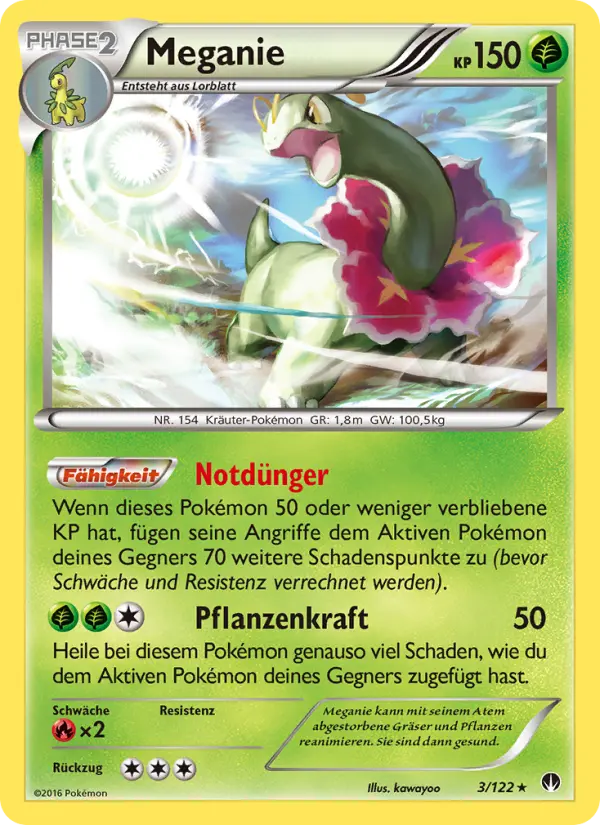 Meganie card image