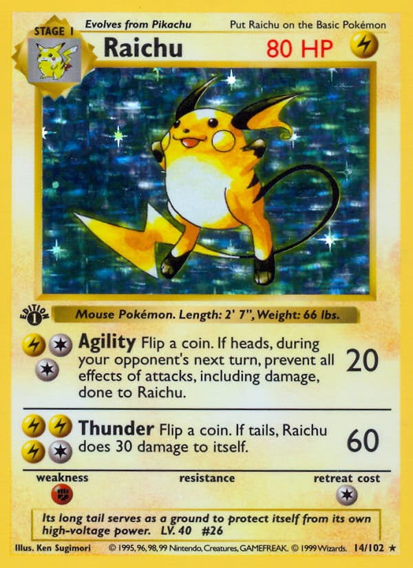 Raichu 014/102