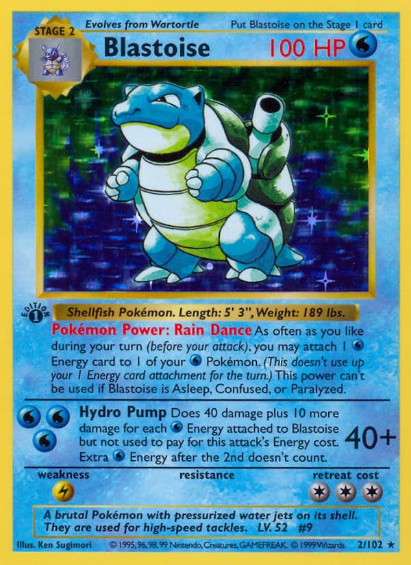 Blastoise 002/102