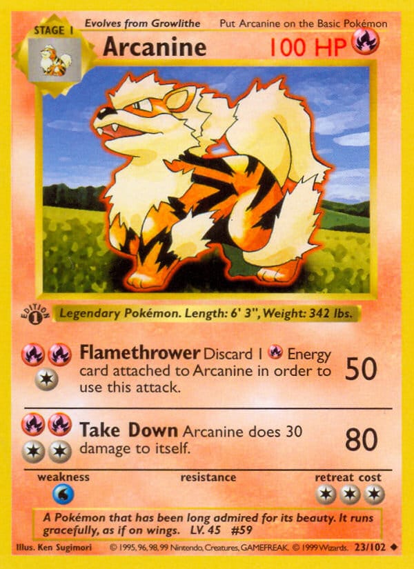 Arcanine 023/102