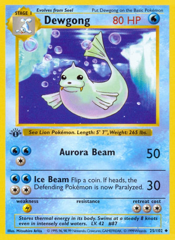 Dewgong 025/102