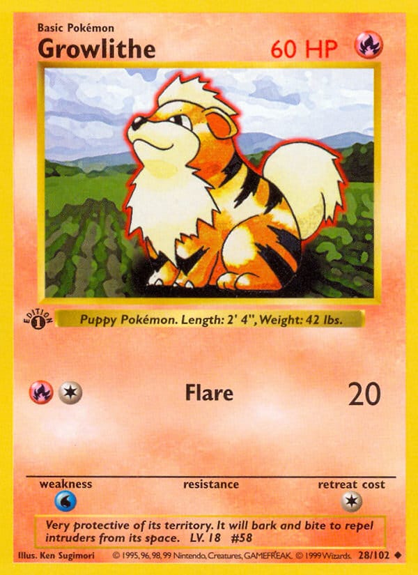Growlithe 028/102