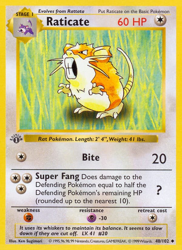 Raticate 040/102