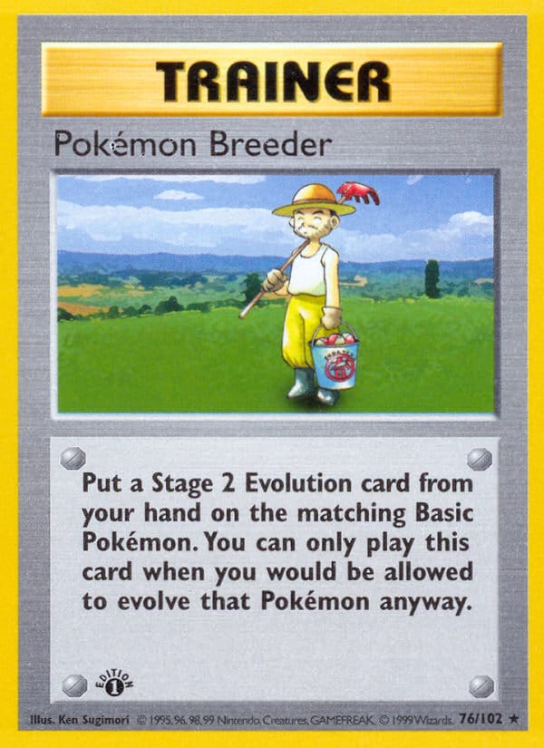 Pokémon Breeder 076/102