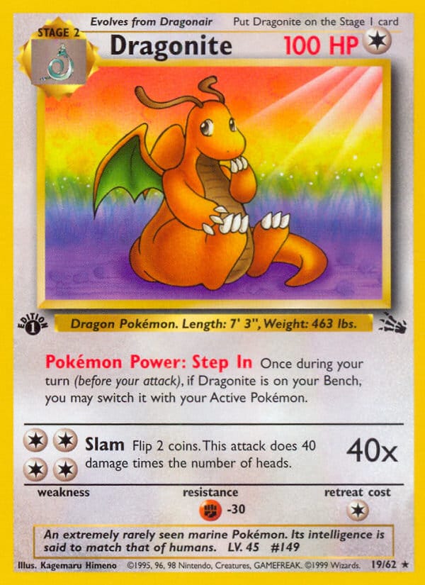 Dragonite 019/062