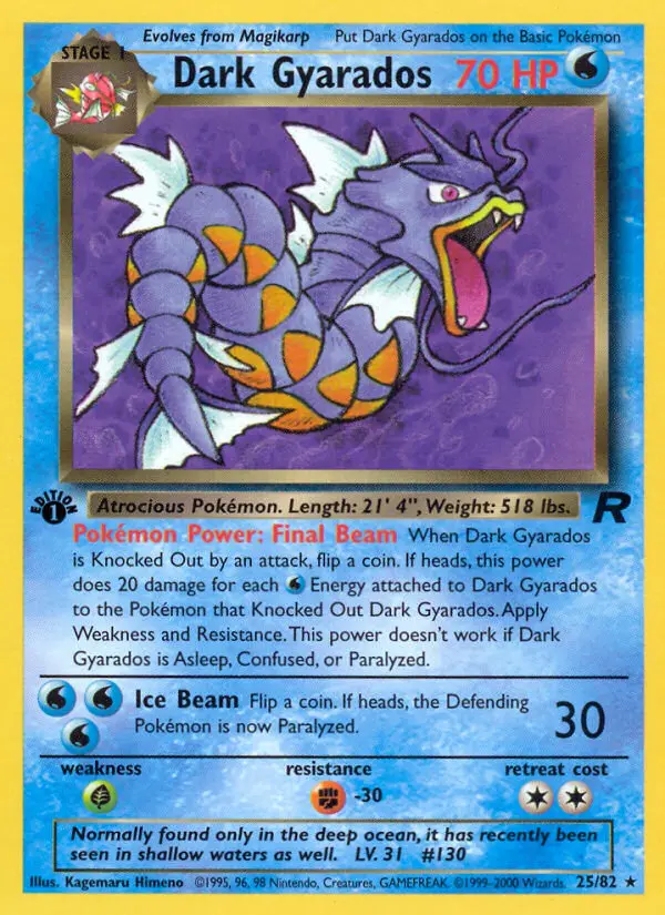 Gyarados - Pokémon #130 - Pokestats.gg