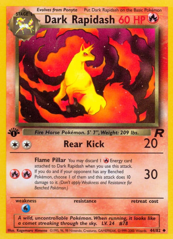 Dark Rapidash 044/082