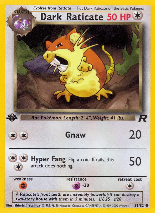 Dark Raticate 051/082