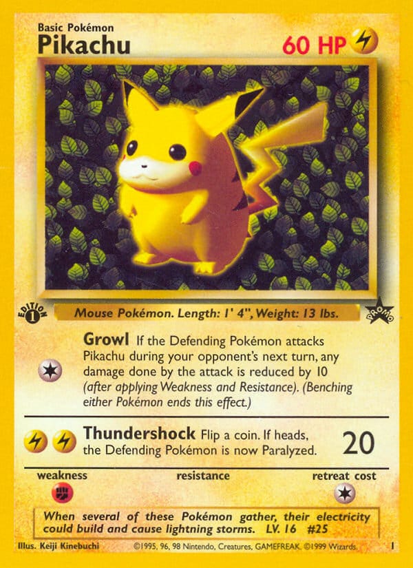 Pikachu 001/053