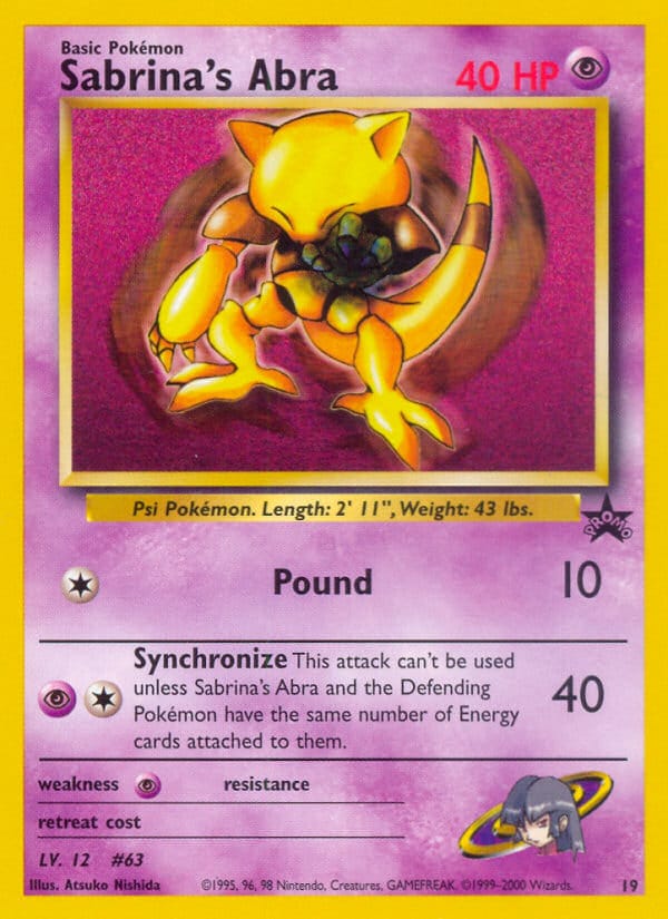 Sabrina's Abra 019/053