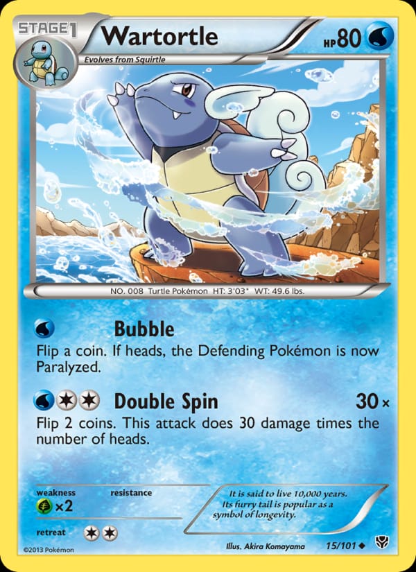 Wartortle 015/101